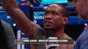Bubba Jenkins checks in w/ Sean O'Connell following his UD victory over Chris Wade. #2023PFL1 LIVE NOW 🇺🇸 ESPN & ESPN 🌎 pfl.info/WatchNow | PFL MMA