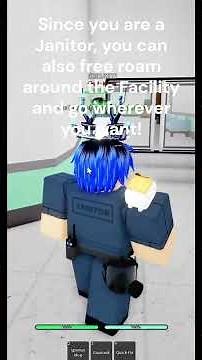 Tips to be a good Janitor in Asylum Life I Special Edition! #roblox #chill #asylum #janitor #shorts