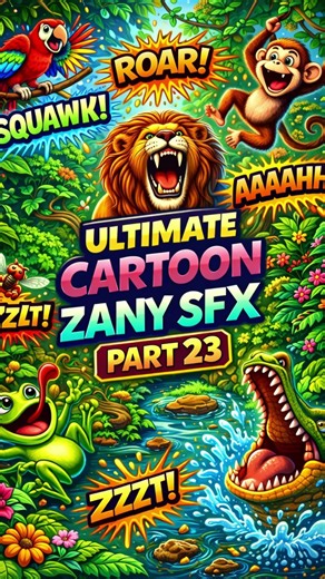 Ultimate Cartoon Zany Sound Effect Part 23 | Boing, Bonk & Pop SFX