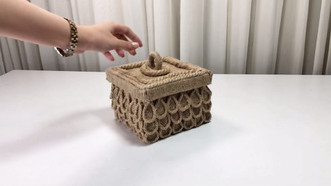 Transform Jute Rope into Amazing Stunning Box
