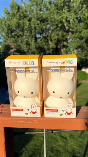 The Crème Shop Miffy Sweet wonder body bundle #thecremeshop #bunny #creme #lotion #bodywash #cute #miffy #fyp #nourish #vitamincskincare #skincare