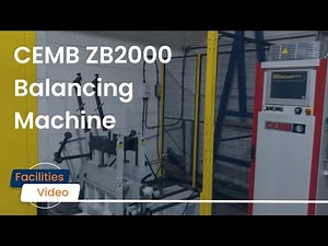 In-house CEMB ZB2000 Balancing Machine | Electro-Mechanical Repair Specialists