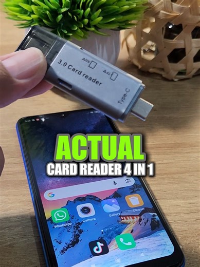 OTG / card reader 4 in 1, SDcard, typeC, USB, microSD. #OTG #cardreader4in1