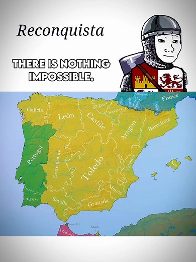 History of the Reconquista in Spain and Portugal