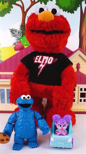 Satisfying Experience with Sesame Street Collection | Sesame Street Toys #short #funny