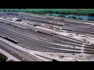 Bellevue, Ohio: 5 main lines, a museum and the second largest rail yard in North America