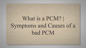 What is a PCM? Symptoms and Causes of a bad PCM