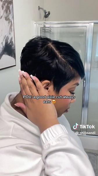 Styling Tips for Black Women with Relaxed Pixie Haircut