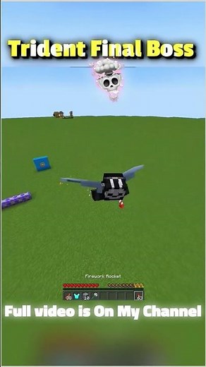 Op Trident Using Command Block #minecraft #shorts