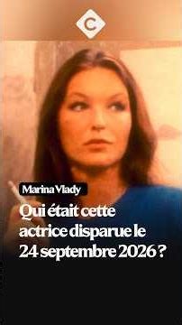 Qui était Marina Vlady ?