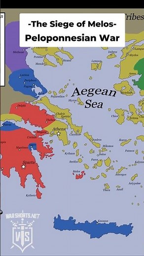The Siege of Melos 🔥 Peloponnesian War 🔥