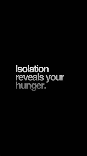 Isolation reveals your hunger. #isolation #kobebryant #mindset #selfimprovement #discipline