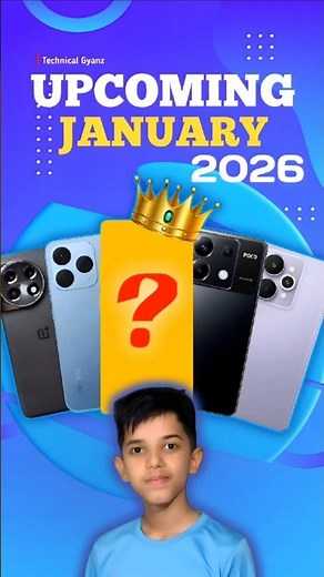 Massive Smartphone Releases Coming This January 2026!🤓