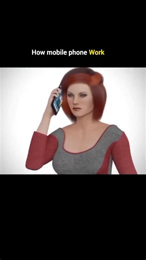 Explaining Everything on Instagram: "A mobile phone works by converting your voice or data into radio signals, which are transmitted through nearby cell towers. Each tower connects to a network that routes the signal to the recipient’s tower, where it is converted back into sound or data. Inside the phone, a small antenna, processor, and SIM card help identify the user, process information, and maintain the connection. This system allows wireless communication for calls, messages, and internet a