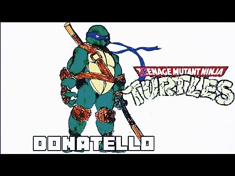How to draw Donatello From the Rise of the Teenage Mutant Ninja turtles #tmnt #ninjaturtles