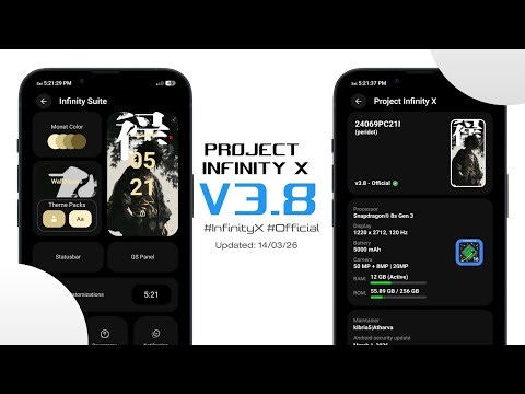 Infinity X v3.8 OFFICIAL Review 🔥 Best Custom ROM for POCO F6 / Redmi Turbo 3?