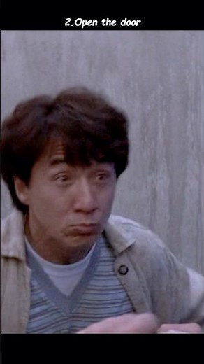 90s Jackie Chan Stunt Logic: When Every Door is a Punchline#film #movie