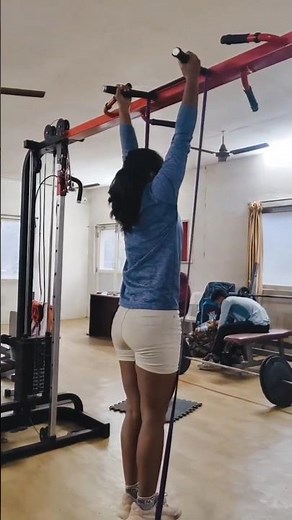 Band- Assisted Pull-Up⚡ || with Resistance band training 💫