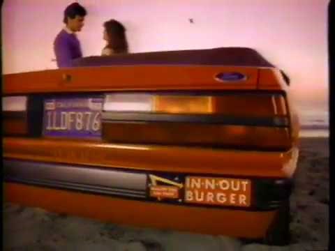 1985 IN -N- OUT Burger "Bumper Sticker - Hawaii Trip Contest" TV Commercial