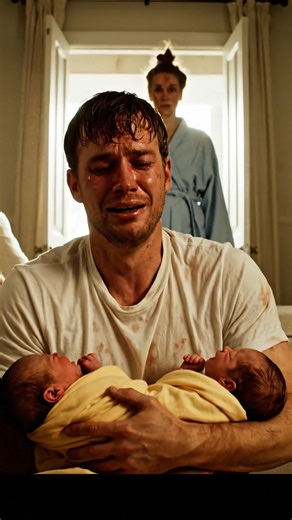 He treated me like a maid after I gave birth—until one day I left him alone with our twins. When I returned, I found him on the floor, tears streaming, holding two screaming babies. Only then did he finally understand the pain he had ignored. At thirty-five, I thought I had built the kind of marriage people envied. My husband, Ryan Mitchell, and I ran a small printing business in Ohio. We weren’t wealthy, but we were partners—eating takeout after long workdays, planning vacations we couldn’t qui