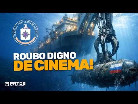 How did the CIA steal a Russian submarine?