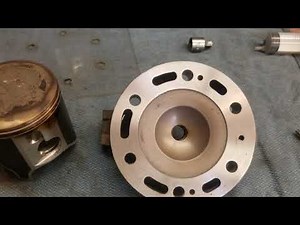 1:11 YZ250 2 Stroke Head Mod DIY Modification (Part 1)