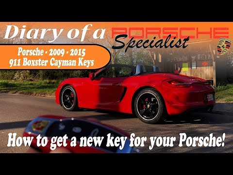 Porsche Key Replacement 997 987 Gen 2 991 981 911 Boxster Cayman - 21 Diary of a Porsche Specialist
