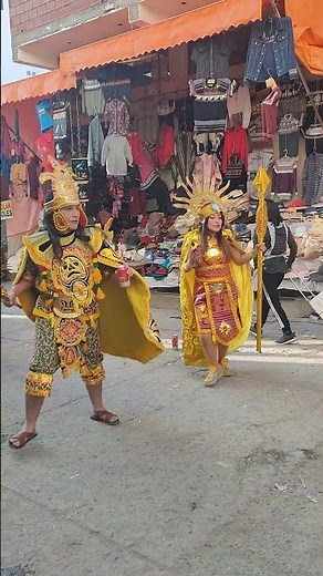 Bailando LA DANZA LOS INCAS