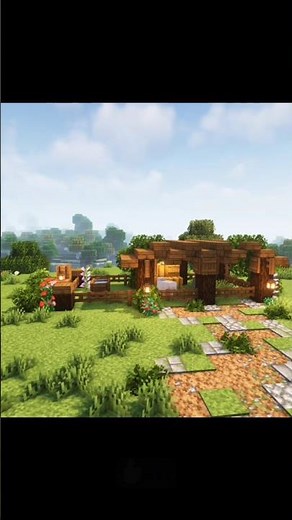 Minecraft | Cozy Horse Stable Timelapse 🐴🌿 (How to Build)