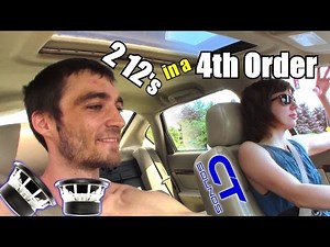 2 12" CT Sounds MESO Subwoofers in a 4th Order Bandpass Box | 2:1 Ratio Design / 2 Sealed 4 Ported