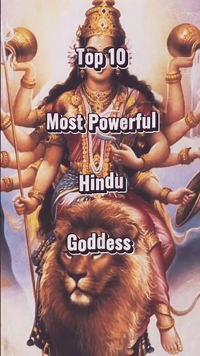 Top 10 Hindu Goddesses | Maa Durga, Lakshmi, Saraswati, Kali | Powerful Devi Mata Bhakti Video