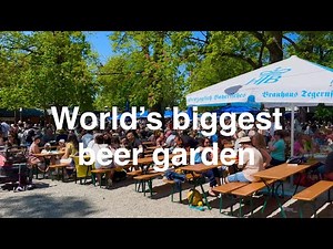 World's biggest beer garden in Munich! Local Life, Beer Garden, Deers & Chill Vibes in Hirschgarten