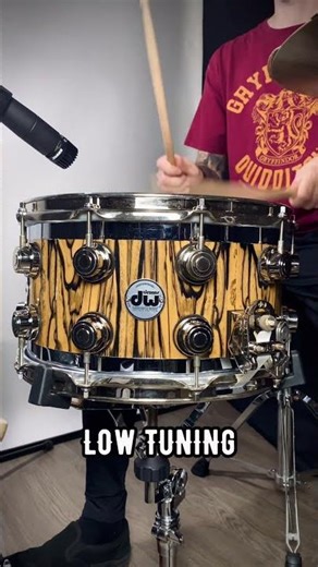 Collector’s Custom Series 8x14 Edge Snare Drum - Exotic Ivory Ebony #dwdrums #snaredrums