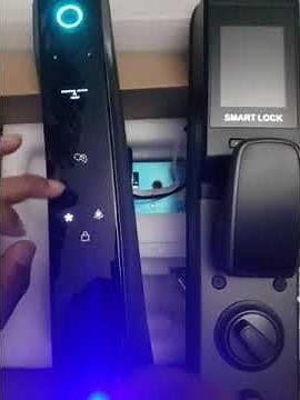 Tuya smartlife app wifi door lock with Cat eye camera, connect with app & setting