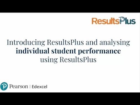 ResultsPlus - Individual Student Analysis
