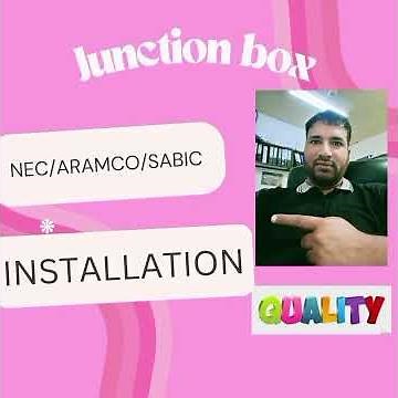 Instrument/Electrical junction box installation inspection