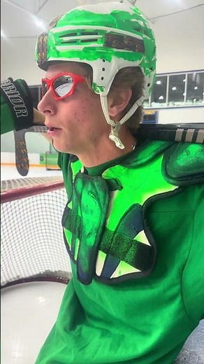 Green Machine talks about Breckie Hill 😂 #hockey