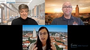 242K views · 41 reactions | John A. Byrne speaks with Assistant Dean and Director of the Full-time McCombs School of Business, The University of Texas at Austin MBA Program along with a member of the Class of 2023. They cover how year one set up the student for his internship at Microsoft, highlights of the program, what differentiates McCombs from other schools, why Austin is a great place to live and much more. #MBA #CentreCourtMBA #BusinessSchool | Poets&Quants | Facebook