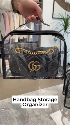 Transparent Square Storage Bag