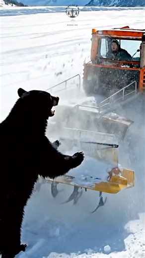 Bear slams a snow groomer, what’s jammed inside will stop you cold | Animal Rescue Story
