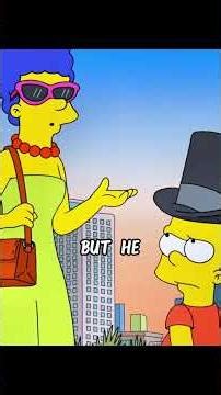 Bart actually had to dress in girls clothes #anime #animerecap #TheSimpsons