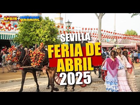 Feria de Sevilla 2025 🐎Day 3 in Sevilla 1000+ Horses & Carriage Parade Andalusia Fiesta #liveinspain