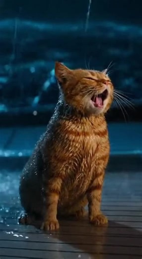 Cat sing opera and doesn’t care about ship was sinking 🛳️😾 #cat #opera #viral #titanic