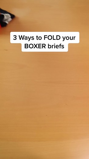 How to fold your boxers #underwear #boxerbriefs #foldingclothes