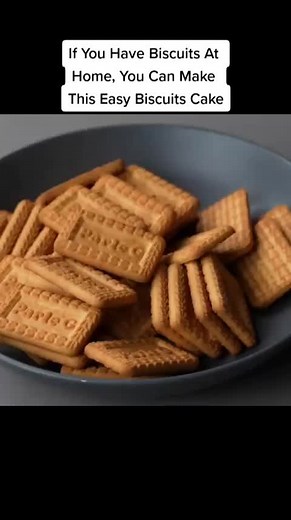 Easy Biscuit Cake Recipe | Eggless & Without Oven