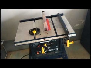 mastercraft table saw 10A