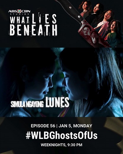 Ngayong linggo, may mga multo na muling aahon 👀🩸 Gaano kalalim ang sikretong namamagitan kay Liezel, Angelo, at Louisa? Sino ang nagmamasid—at hanggang saan ang kaya niyang gawin? Unravel #WhatLiesBeneath #WLBGhostsOfUs 📺 Weeknights, 9:30 PM sa AllTV, Kapamilya Online Live, Kapamilya Channel, at A2Z