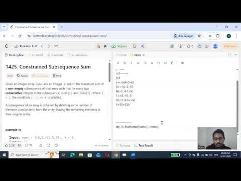 Algorithm and problem solving -3