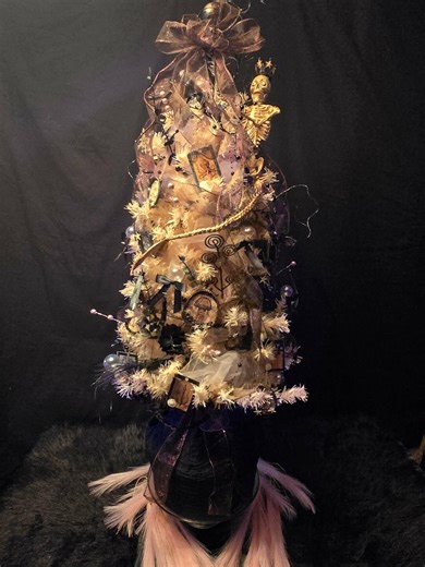 Witchy Boho Steampunk Mermaid Pre-decorated Tree. - Etsy
