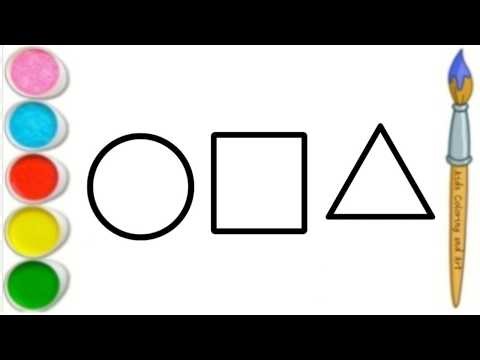 Shapes | Names of Shapes | Geometry | Shapes for Kids | Geometric Shapes for kids beginners toddlers